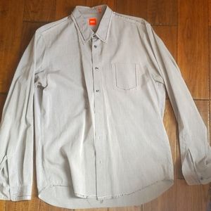 Men's long sleeve button down
